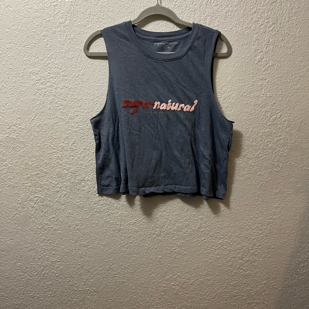 SPIRITUAL GANGSTER Super Natural Crop Tank